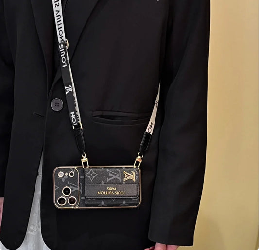 New Classic Luxury Card Holder Phone Case - Fits iPhone 11-17 All Models