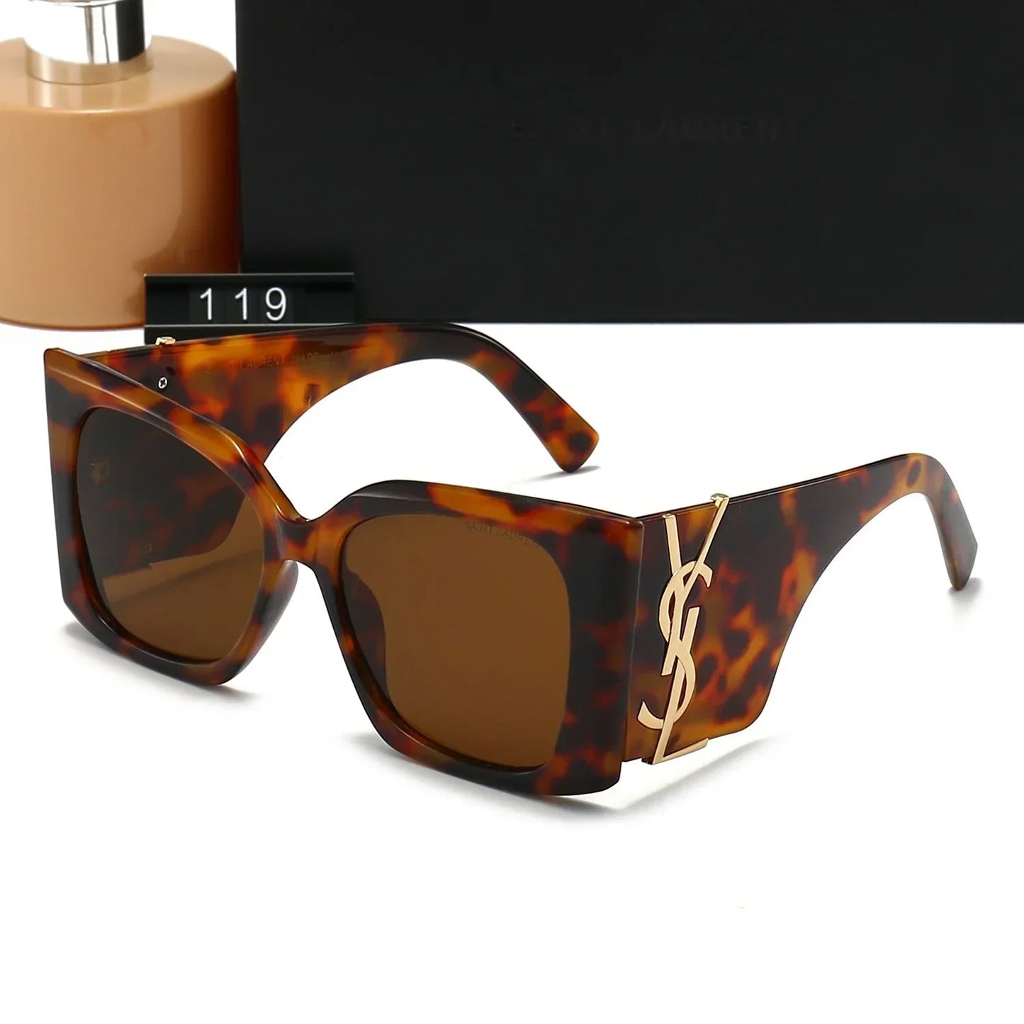 Luxury Large Frame Sunglasses Y