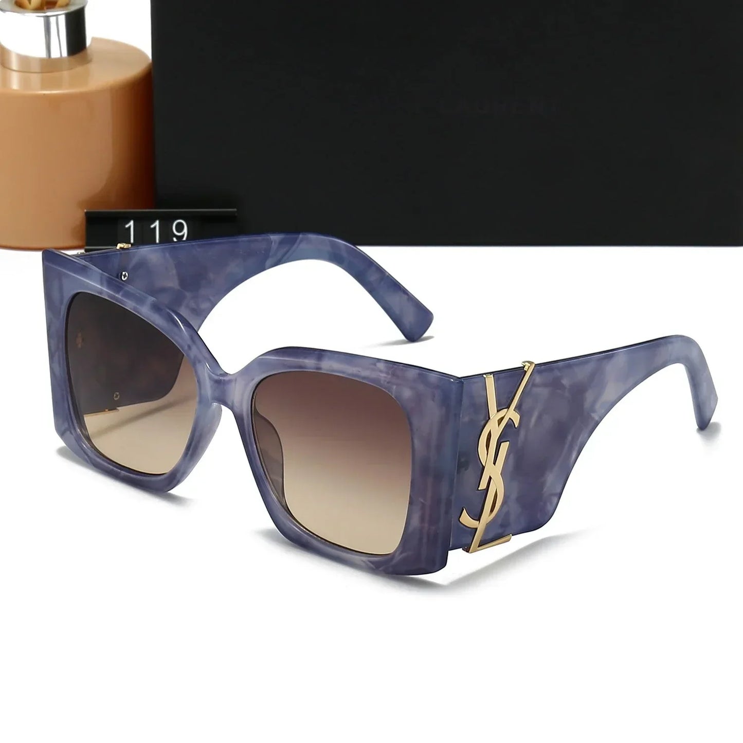 Luxury Large Frame Sunglasses Y