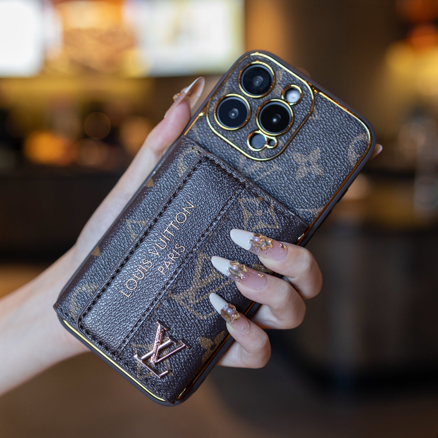 New Classic Luxury Card Holder Phone Case - Fits iPhone 11-17 All Models