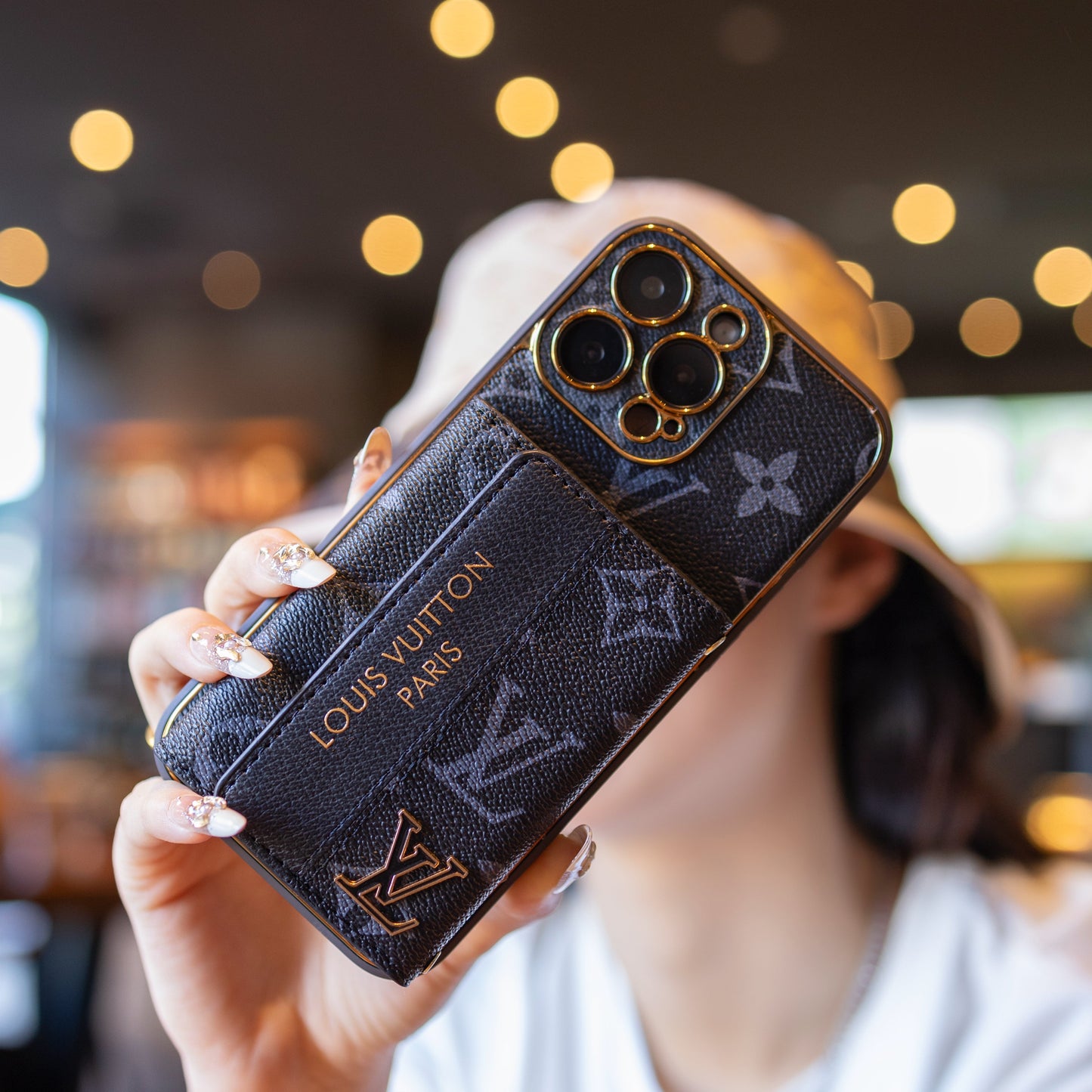 New Classic Luxury Card Holder Phone Case - Fits iPhone 11-17 All Models