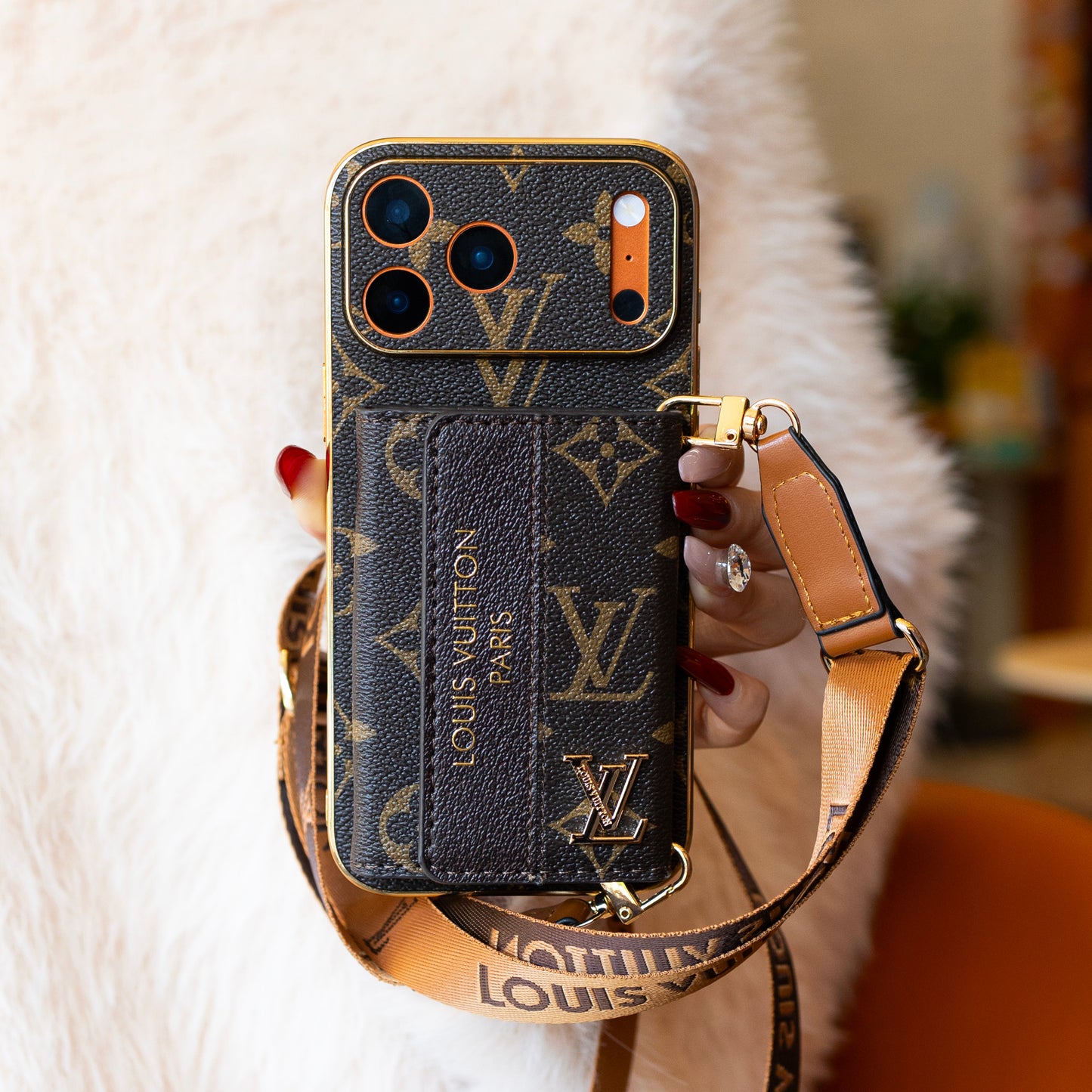 New Classic Luxury Card Holder Phone Case - Fits iPhone 11-17 All Models