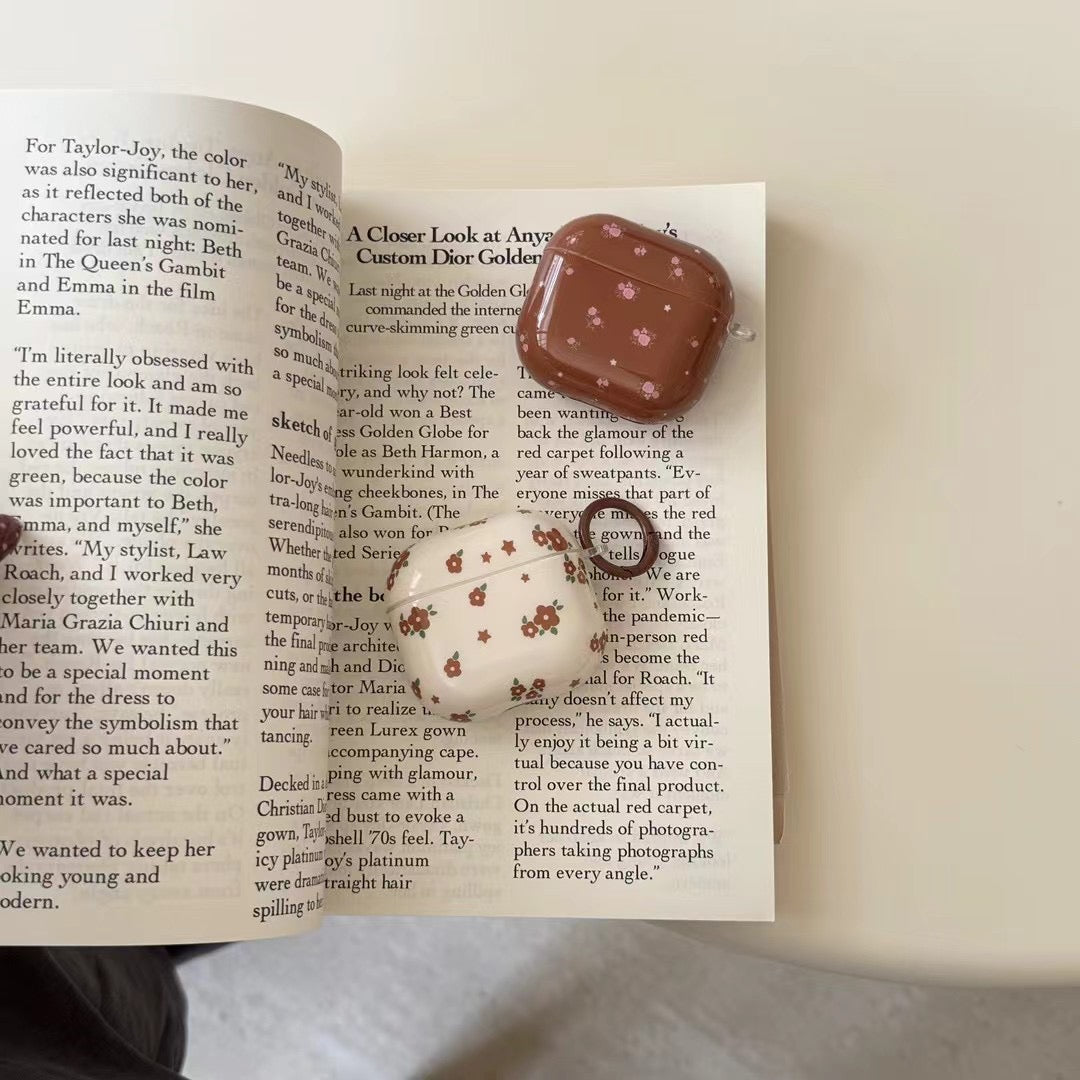 Cute Floral AirPods Case