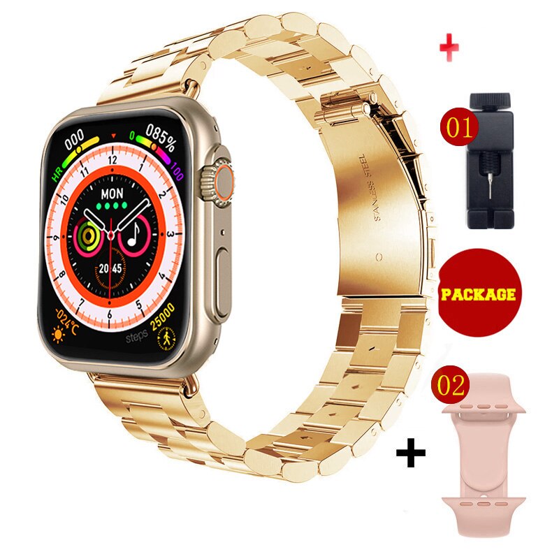 NOU Ultra Watch Men Smart Watch Series 8 NFC Door Access Smartwatch pentru Android Apple Phone Watch Bands