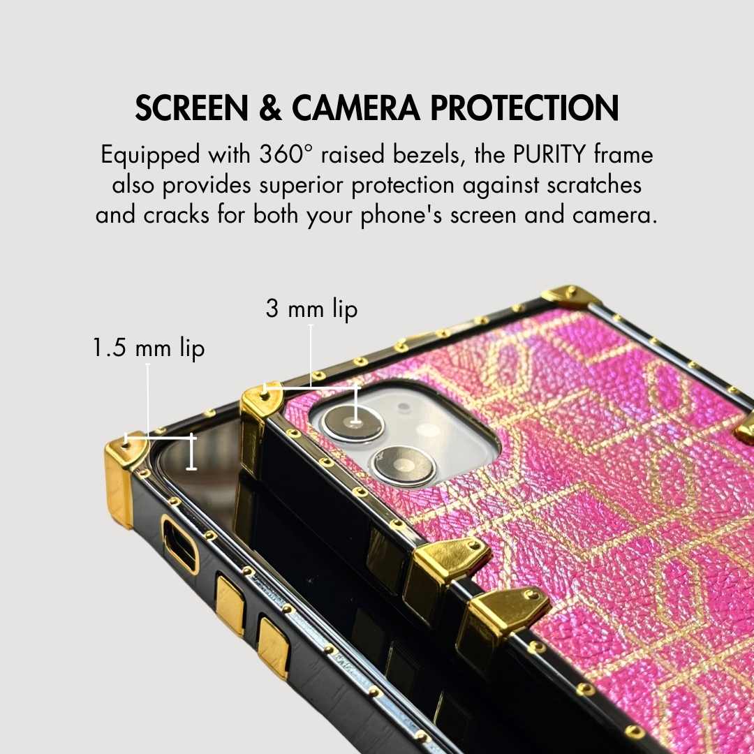 Samsung Hülle mit Ring „Magenta“